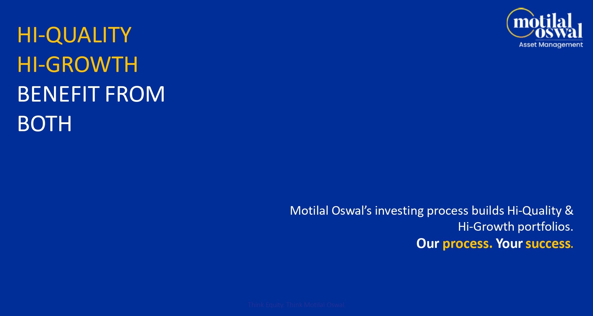 Motilal Oswal Strategy Slide 1